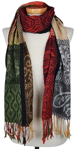 Damen Seidenschal - multicolor - Bild 1