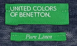 United Colors of Benetton Kindertop dunkelblau/weiß Gr. M - Bild 3