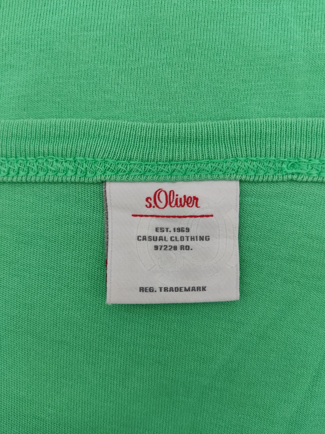 s.Oliver Herren Shirt grün Gr.3XL – Bild 3