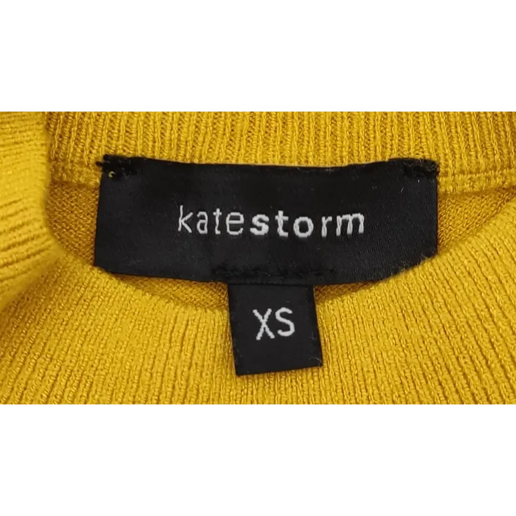 katestorm Kurzarmshirt Damen dunkelgelb - Gr. XS – Bild 4