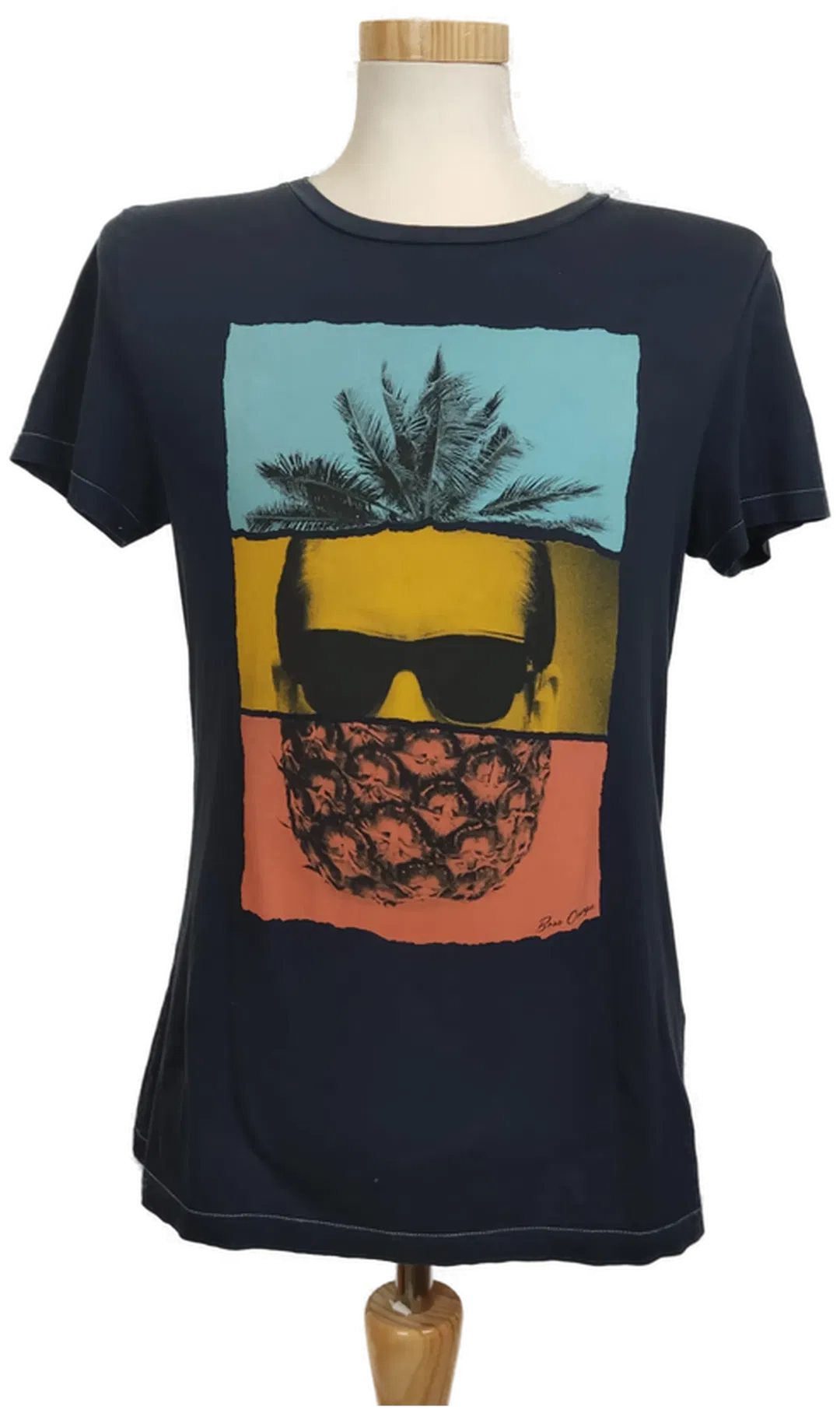 Boss Herren Shirt marine Gr. S - Bild 1