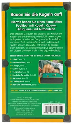 Das (Mini) Billard Buch - Mike Vago - Bild 2