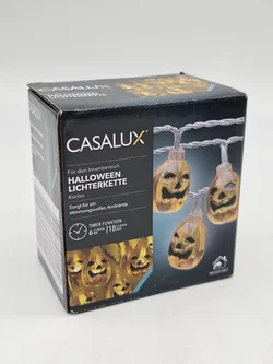 LED-Lichterkette für Halloween #3" Kürbis"