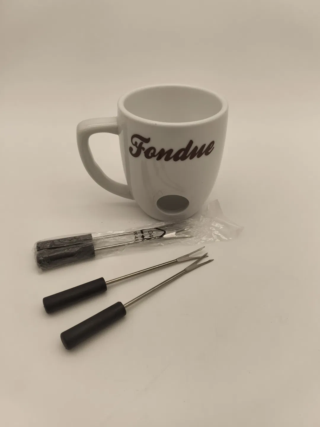 Schokofonduetasse mit 6 Gabeln - Bild 4