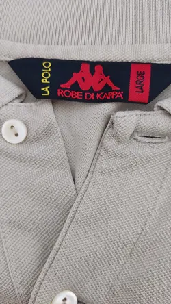 Robe di Kappa Herren Poloshirt, beige - Gr. L - Bild 4