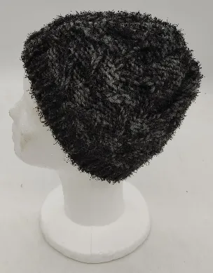 S. Oliver Damenstrickhaube/mütze in grauschwarz meliert – Bild 4