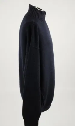 Loro Piana Pullover mit Reißverschluss - Größe 54 / 100% Kaschmir - Bild 2