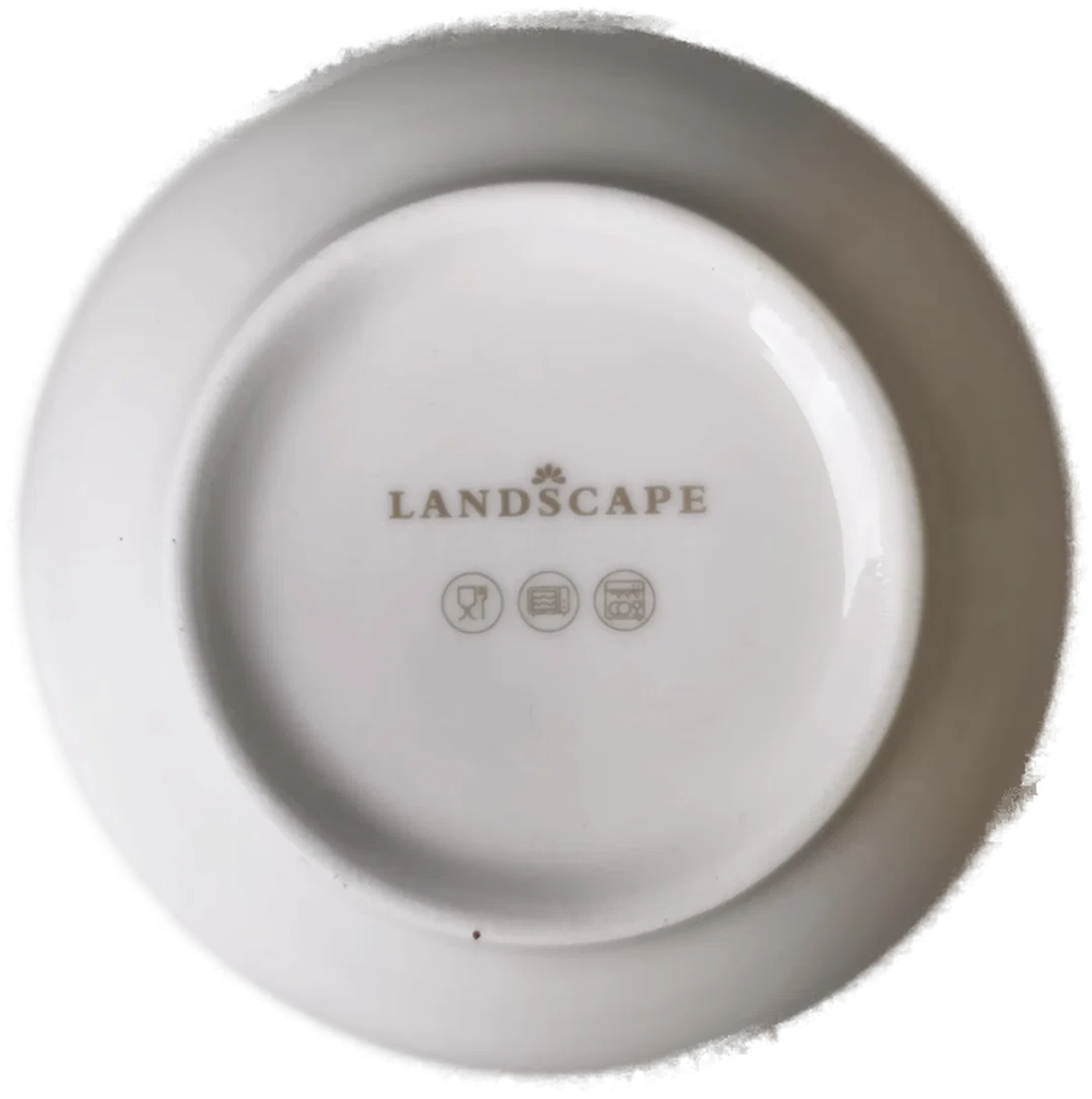 Landscape, 2 Schüsseln, Bowls, Schmetterlinge – Bild 3