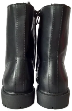 Anna Field Damen Stiefeletten Lederimitat, schwarz - Gr. 42 - Bild 5