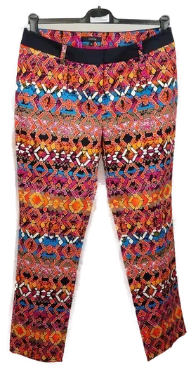 comma bunte Damen Hose Gr. 42, W34/L28 - Bild 4