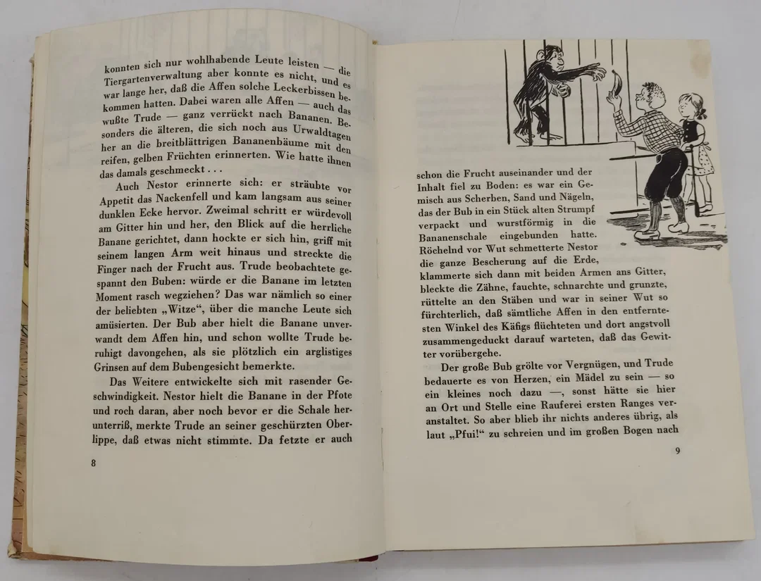 Buch "Der Tiergarten reißt aus" von M. Lobe 1954 – Bild 4