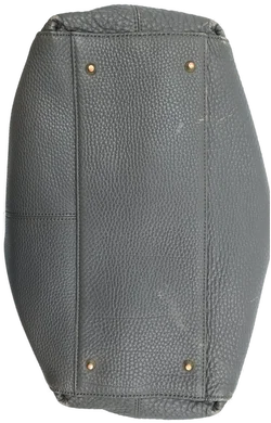 DKNY Damenhandtasche aus genarbtem Leder in Grau – Vorschau 7