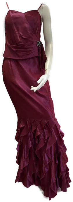 CHOU CHOU roter eleganter Ball-Zweiteiler Gr. 38 - Neu - Bild 1