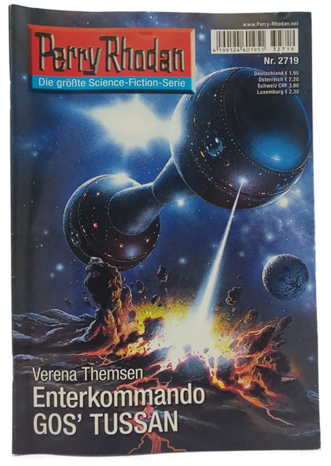 Romanheft Perry Rhodan Enterkommando GOS' TUSSAN Erstauflage Nr.2719 - Bild 2