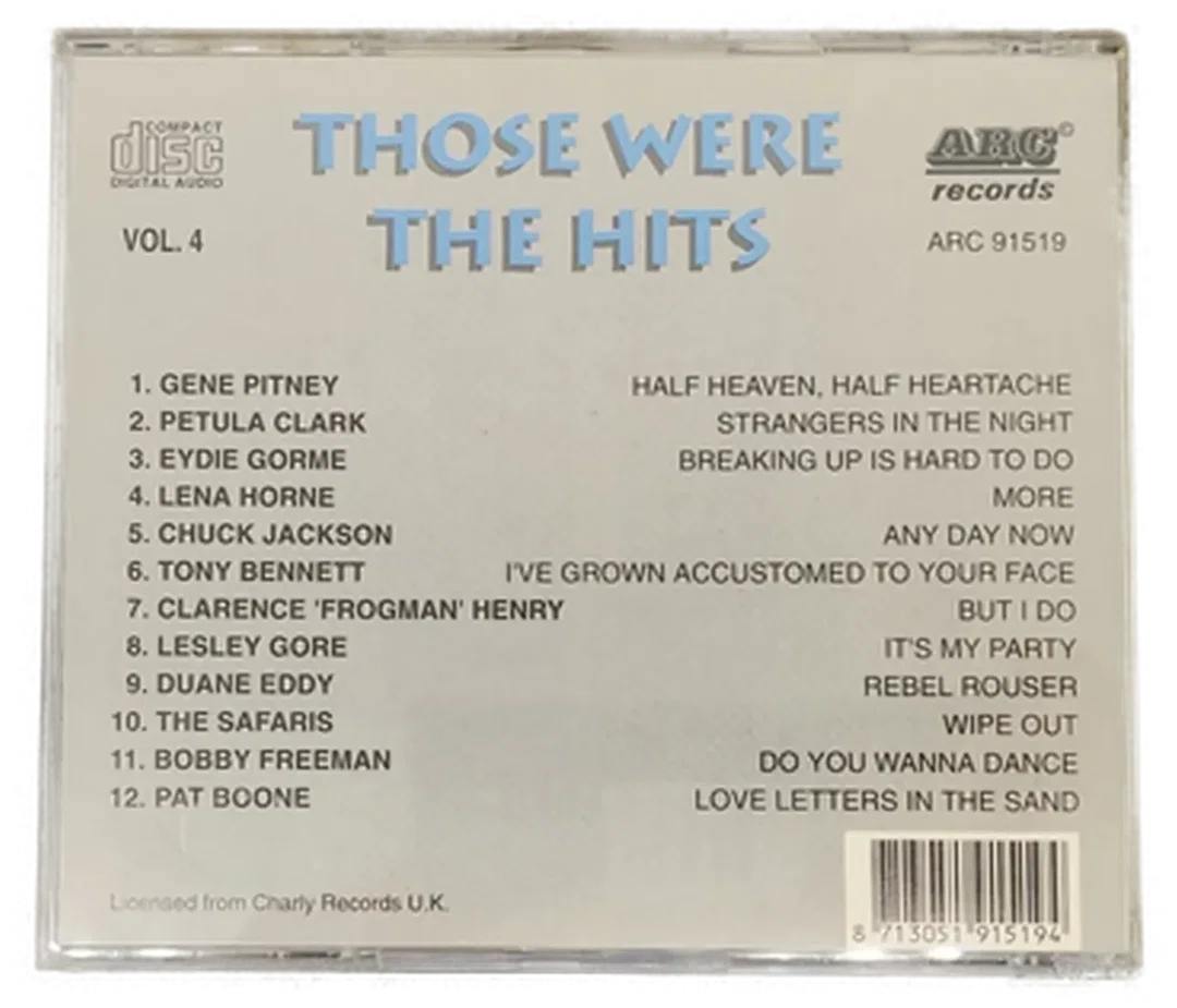 CD "Those were the Hits" Volume 4 – Bild 2