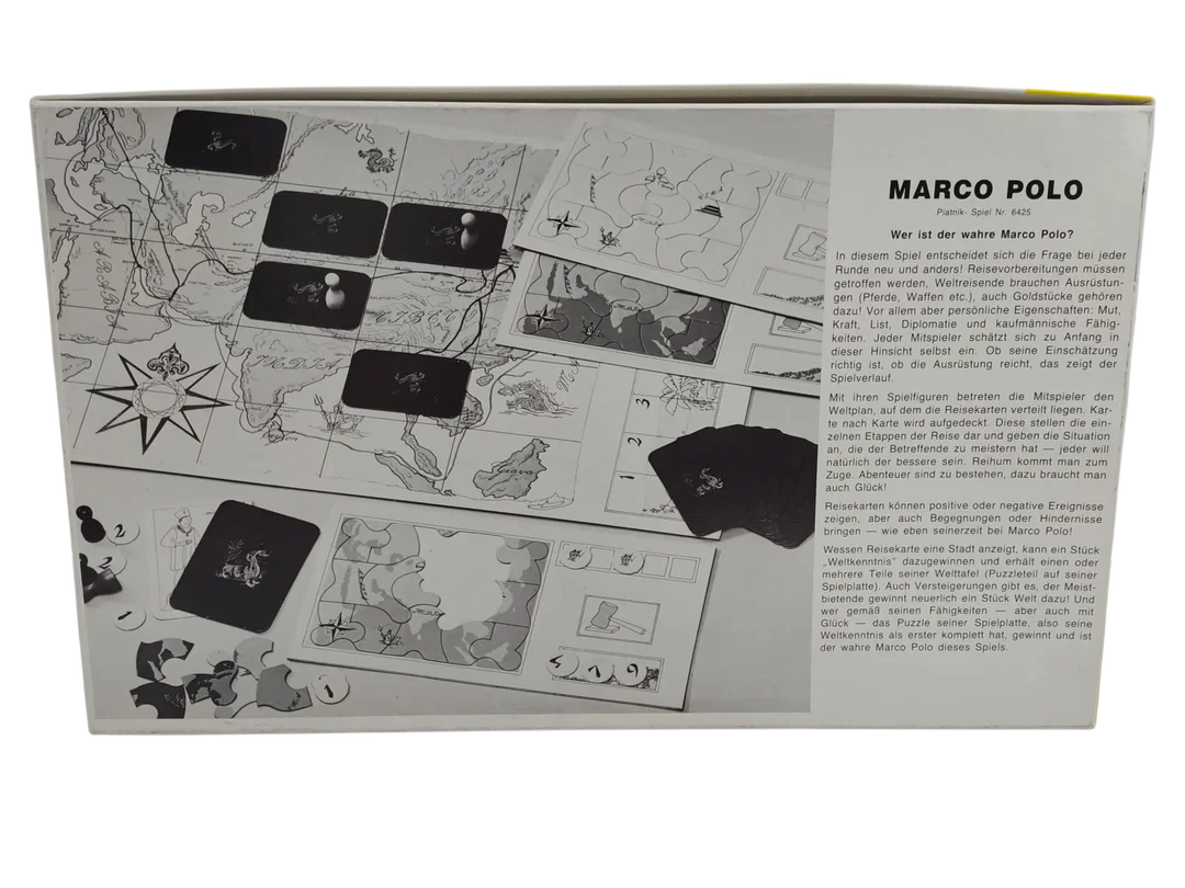 Marco Polo - Vintage Gesellschaftsspiel - Piatnik – Bild 2