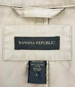 Banana Republic Herren Trenchcoat beige Gr. L - Bild 3
