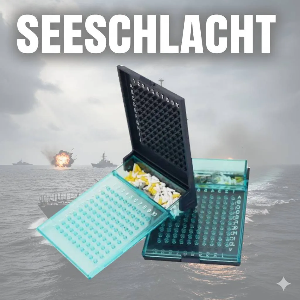 Piatnik Reisespiel „Seeschlacht“ – Schiffe versenken, kompakt für unterwegs – Bild 2