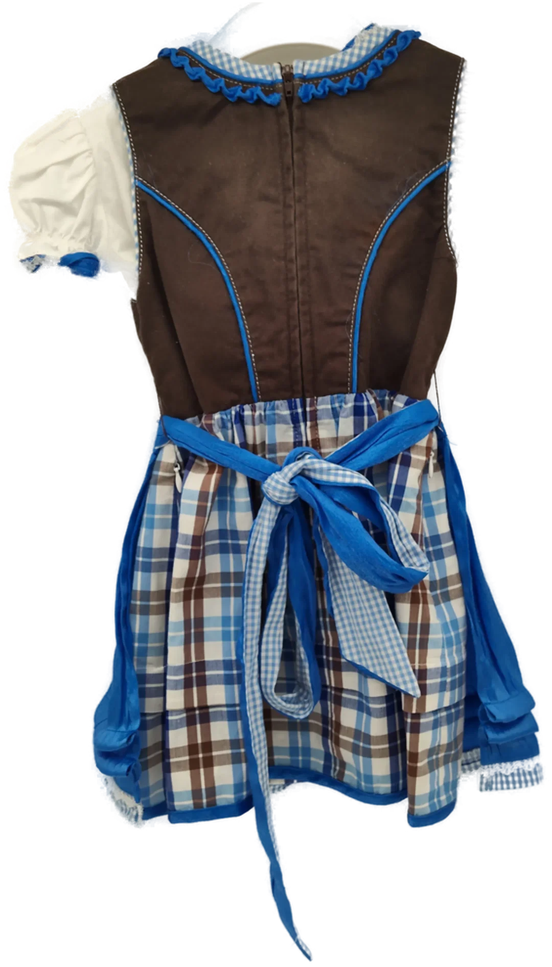 Kindertrachtenkleid Sonstige Baumwolle Gr. 92 | Mini-Trachtenschatz – Bild 2
