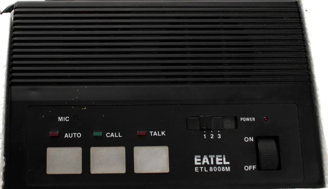2×Geräte FM Wireless Intercom, Gegensprechanlage (3-Channel) im Originalkarton — EATEL / ETL-006M — Vintage, gebraucht – Bild 3