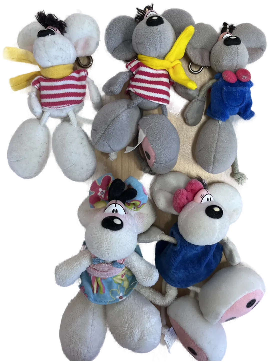 DIDDL klein 5erSet (3xDiddl, 2xDiddllina) - Bild 1