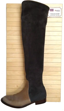 Overknee-Stiefel Brunello Cucinelli Leder Gr. 41,5 - neu besohlt  - Bild 4