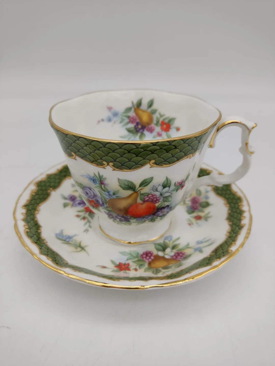 Royal Albert - 6x Tee-/Kaffeetassen 'England Fruit Series' – Bild 4