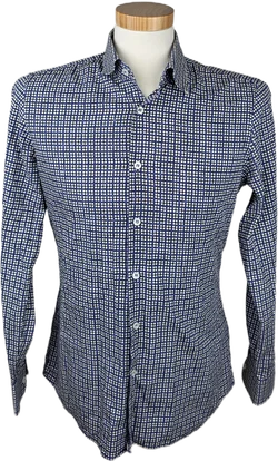 Prada Herrenhemd blau/weiß gemustert Gr. 39 – Vorschau 2