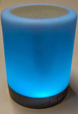 LED Lamp Speaker mit Farbwechsel, ca. 12 cm, Bluetooth & USB - Bild 6