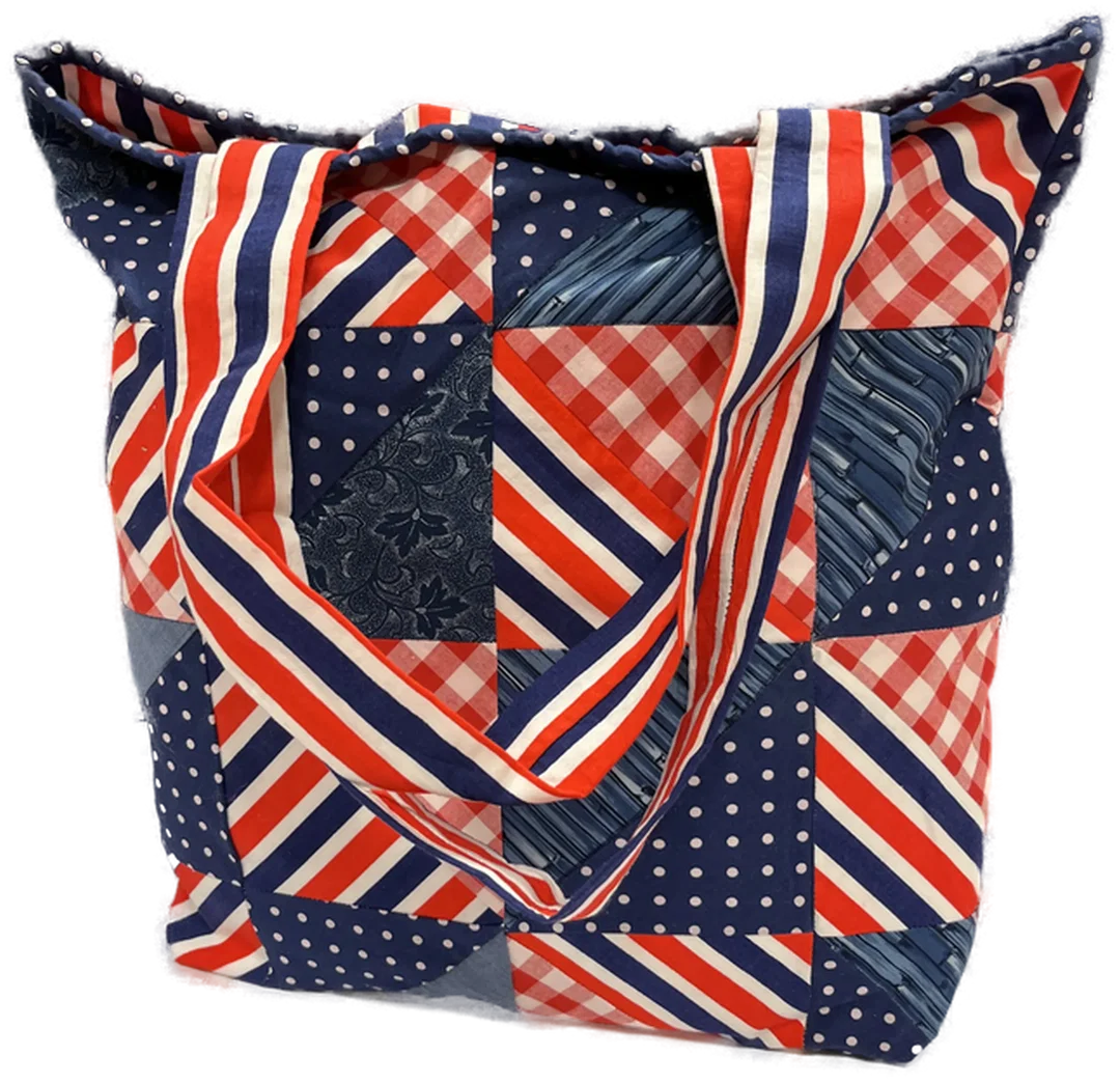 Umhängetasche Stoff Vintage - Bild 1