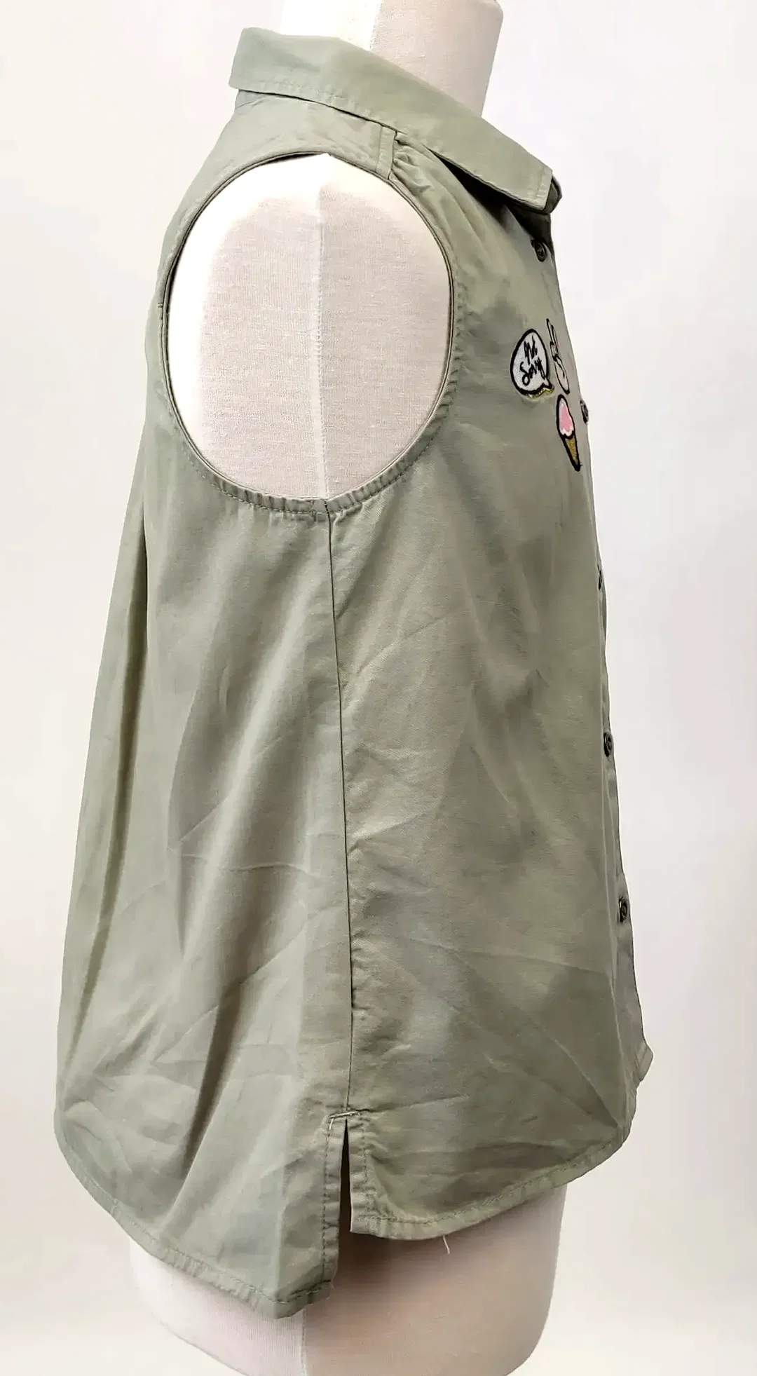 H&M Kindergilet, grün - Gr. 146 – Bild 3