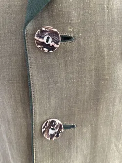 Kleidermanufaktur HABSBURG Trachtenjacke Felix Gr. 50 Leinen/Seide - Bild 3