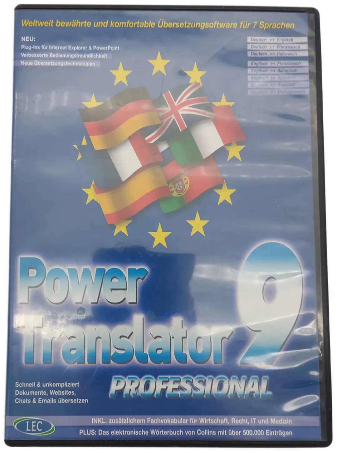 Power Translator 9 Professional PC CD-ROM - Bild 1