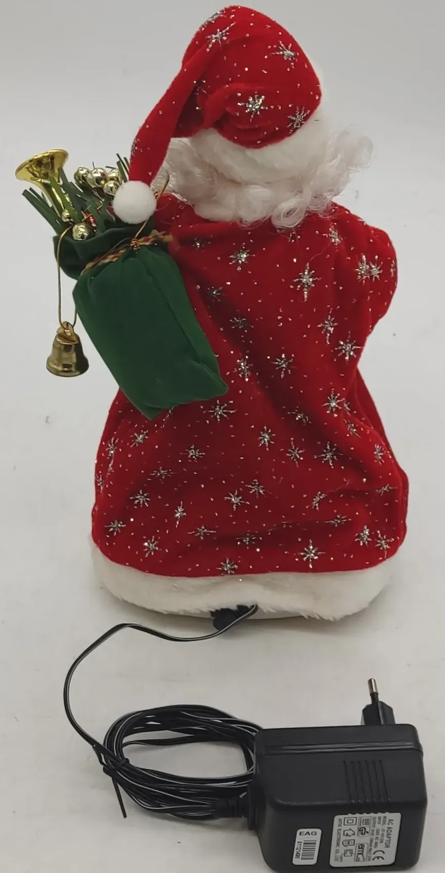 Weihnachtsmann mit Licht und Ton Höhe ca 30,5cm – Bild 3