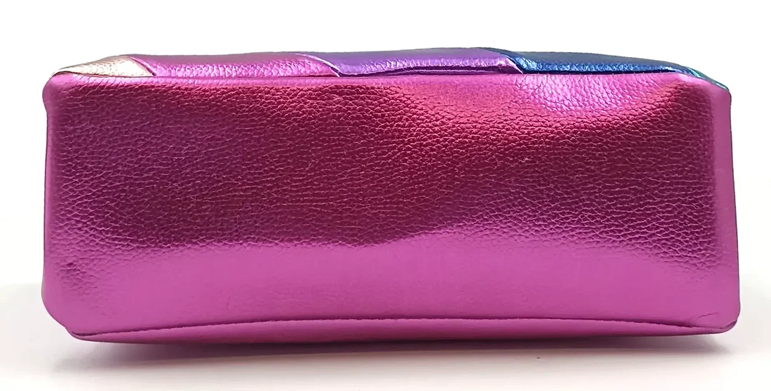 Metallic Regenbogentasche Damen  – Bild 4