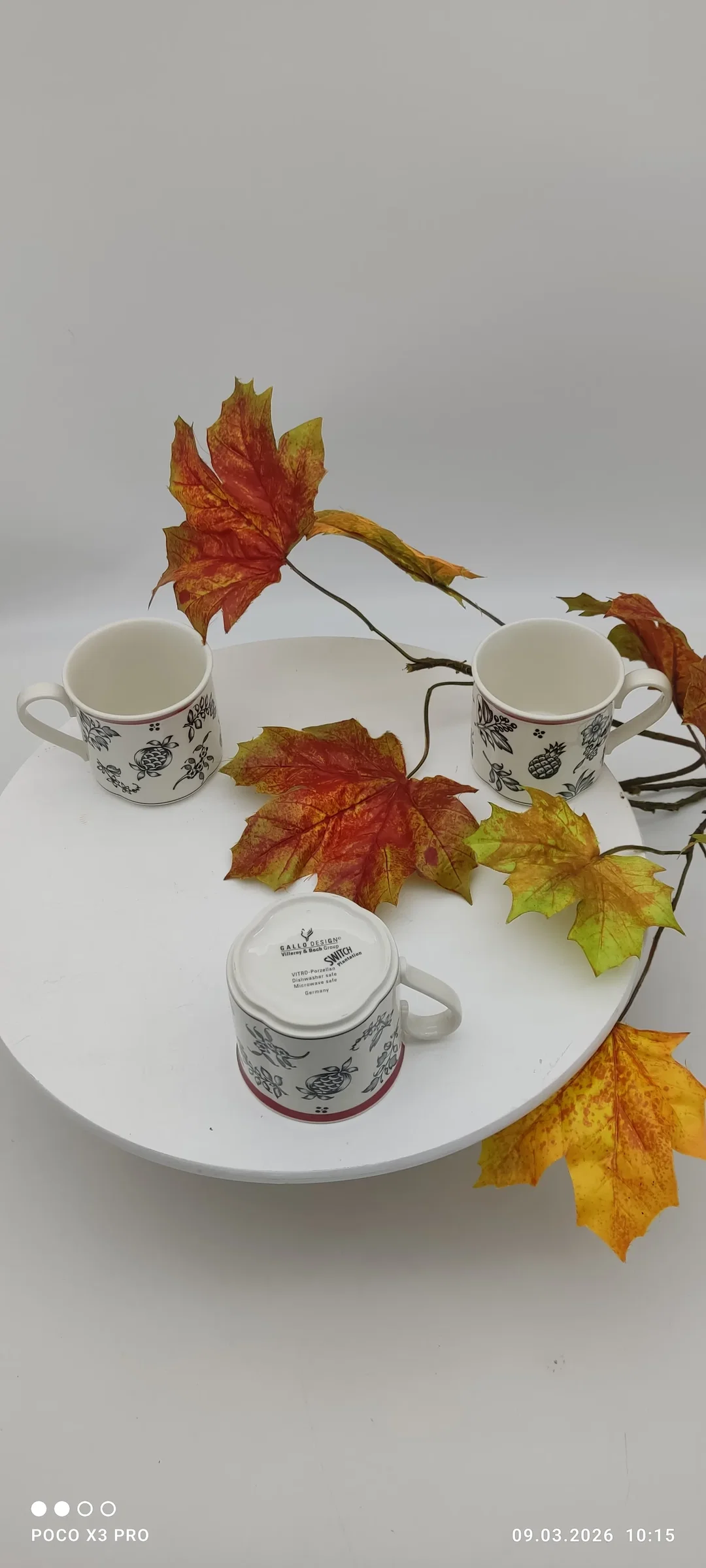 Villeroy & Boch Porzellan 3er-Tassen-Set | Design-Klassiker – Bild 3