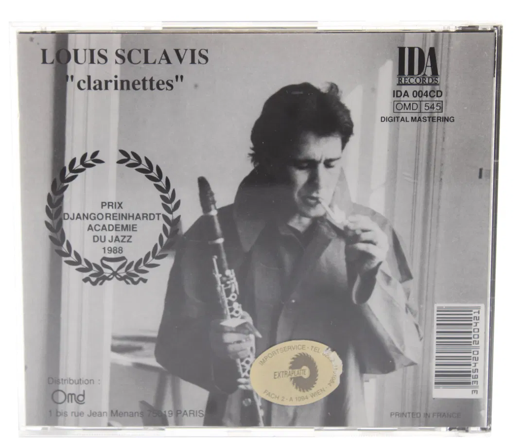 CD Louis Sclavis – Clarinettes (IDA 004CD, 1988) Album - Bild 2