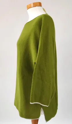 Tom Tailor Damen Pullover grün - Gr. L/40 - Bild 2