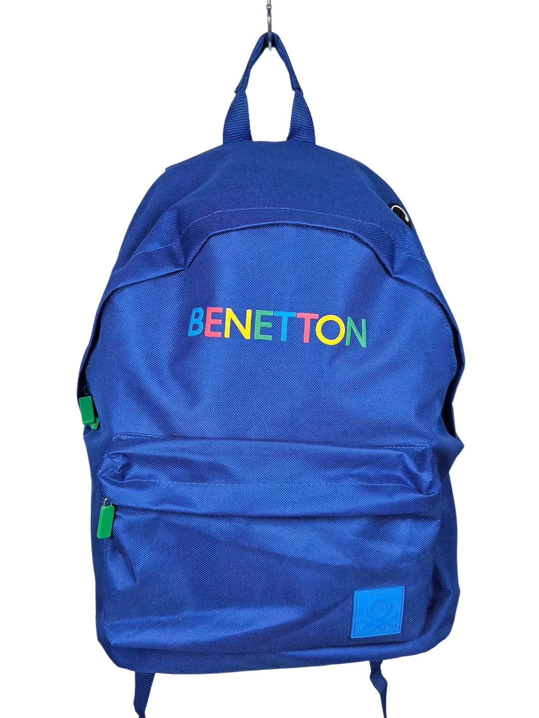 BENETTON Rucksack, blau  – Bild 1
