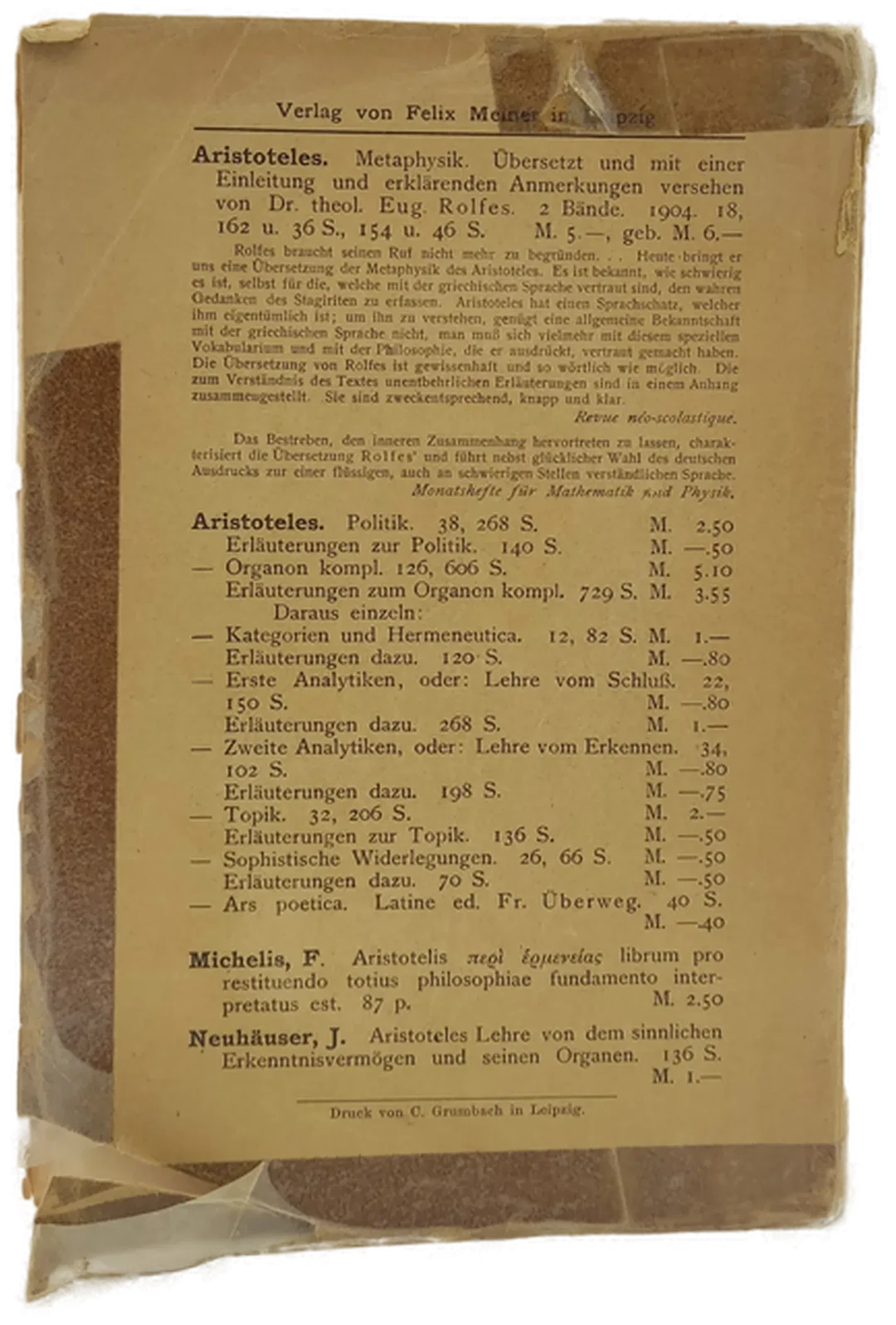 Buch "Aristoteles Nikomachische Ethik" von Aristoteles und Gigon Olof  – Bild 2