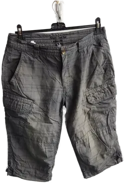 Charles Vögele Herren 3/4tel Hose grau - Gr. EUR 48/Bundweite W32  - Bild 1