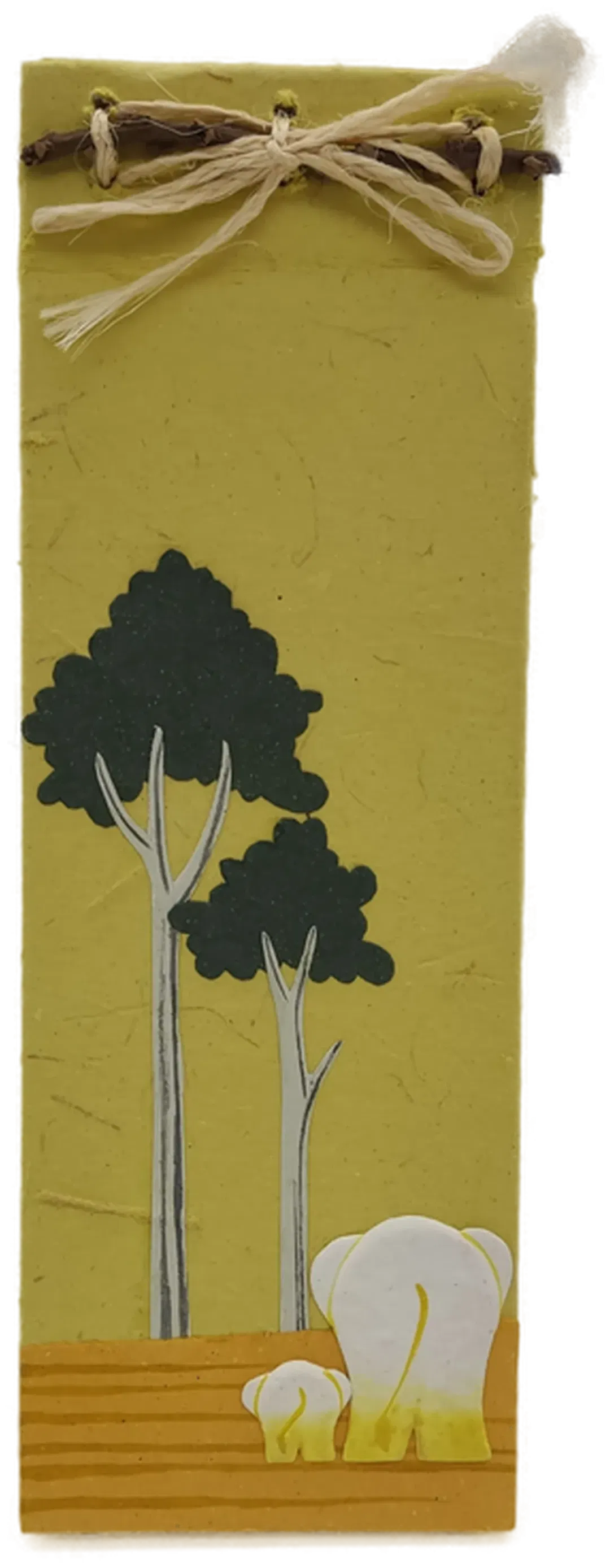 Handgemachtes Elefantenmist Fotoalbum Panoramaformat - Bild 1