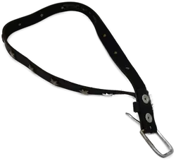 Gürtel Set 3tlg., schwarz/braun/pink  - Bild 7