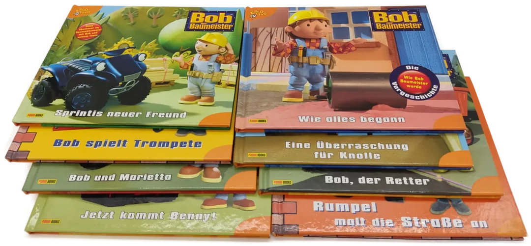 Bob der Baumeister 8 Geschichtenbücher - Bild 1