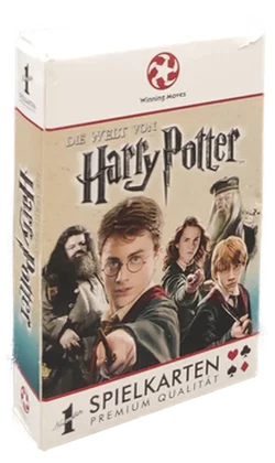 Winning Moves Number 1 Spielkarten Die Welt von Harry Potter   – Vorschau 1