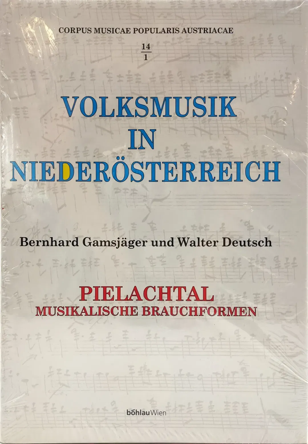 Corpus Musicae Popularis Austriacae - Volksmusik in Niederösterreich -  Bernhard Gamsjäger, Walter Deutsch - Bild 1