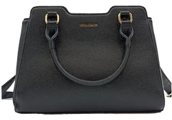 Igolumon Damen Henkeltasche schwarz – Vorschau 2