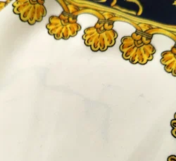Seiden Halstuch, like Hermes (vermutl. kein Original)  - Bild 5