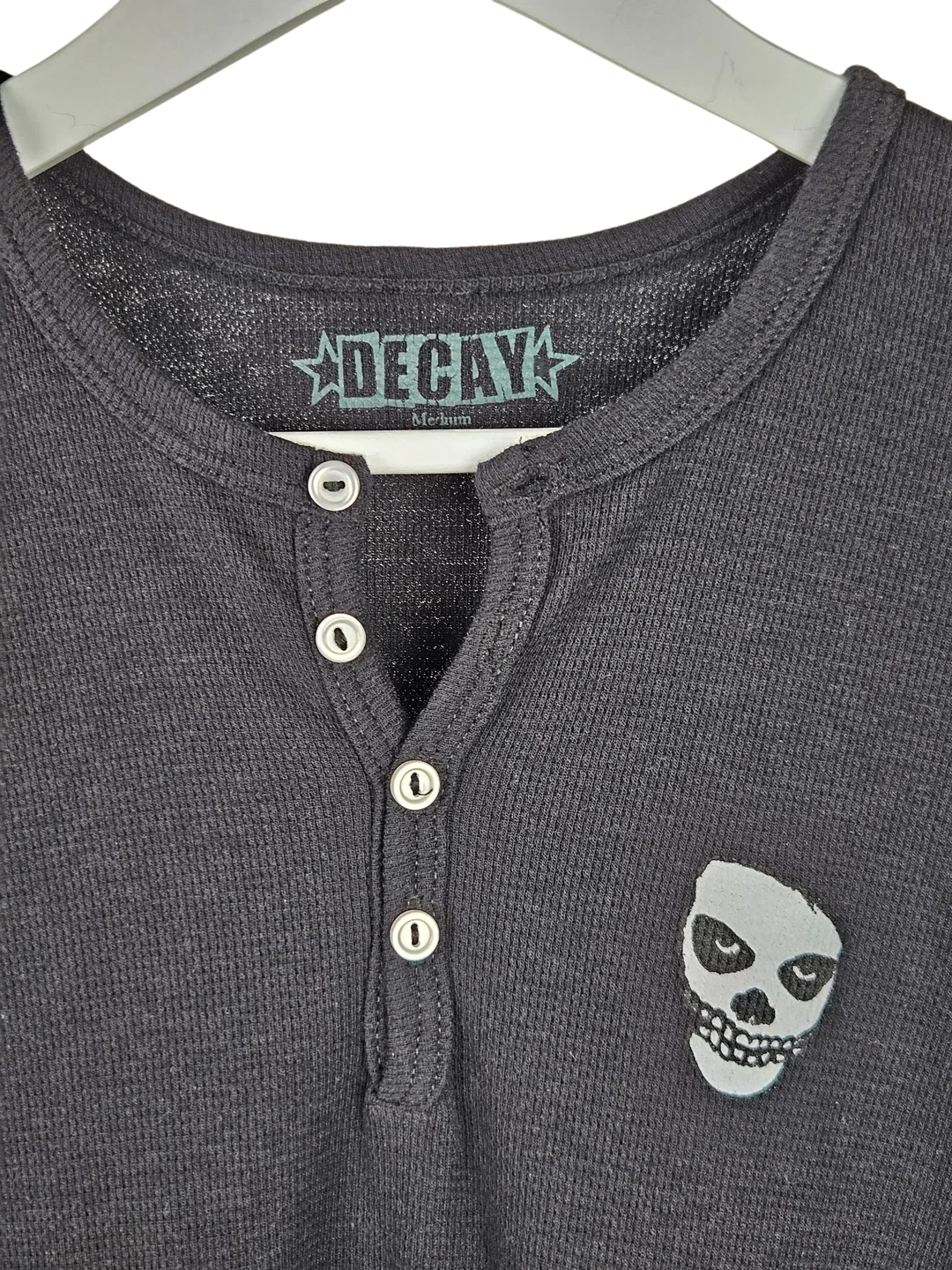Decay Herren Langarmshirt, schwarz - Gr. XS – Bild 4