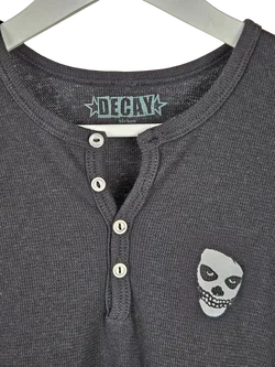 Decay Herren Langarmshirt, schwarz - Gr. XS - Bild 4